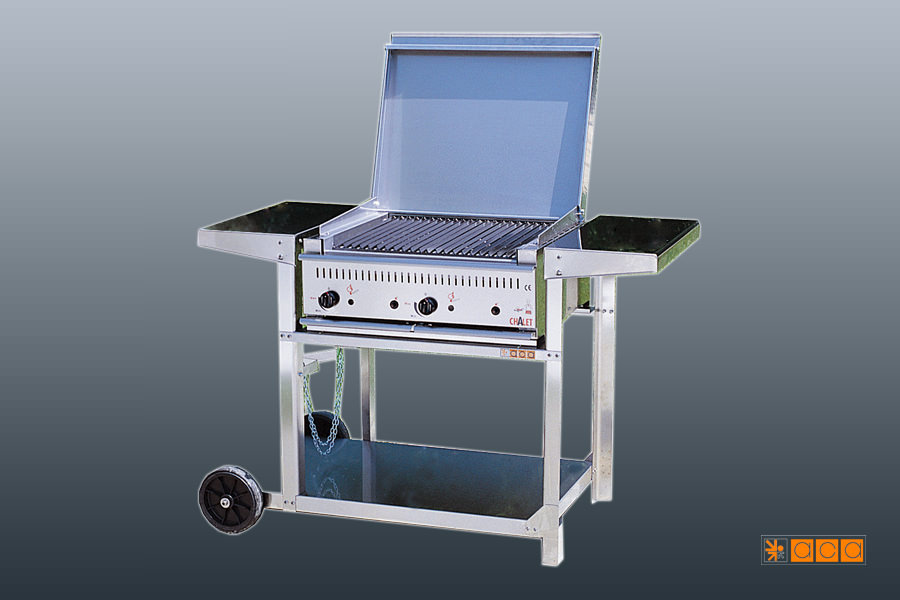 Barbeque Chalet con Supporto